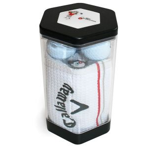 Callaway 3-Ball Towel Tube 