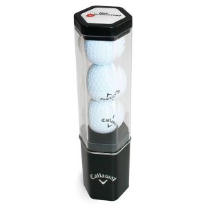 Callaway 3-Ball Tee Tube golf ball packing