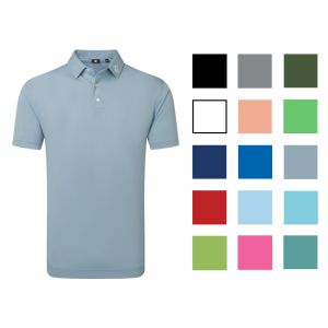 FootJoy Stretch Pique Solid polo shirt - athletic fit