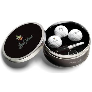 Titleist Pro V1 or Pro V1x golf ball tin