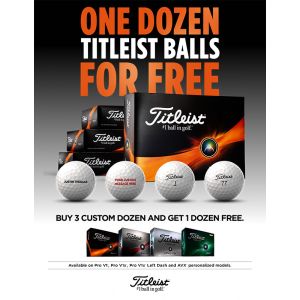 Titleist free golf balls