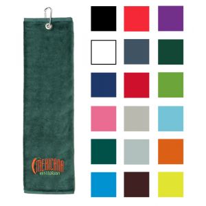 Golf towel velour