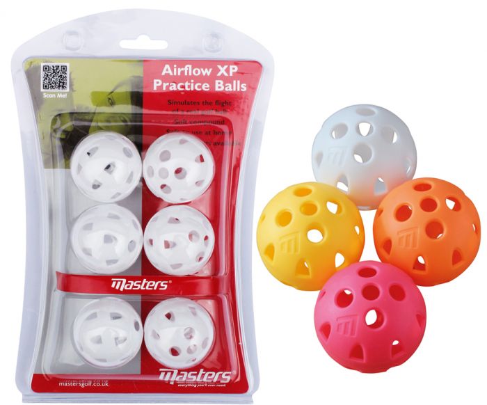 Masters Airflow XP Practice golf Balls - White Masters Airflow XP Practice golf Balls - White