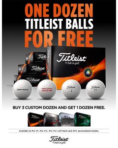 Titleist free golf balls